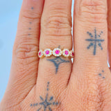 Anillo Churumbela Tupido 2.15gr / T6 1/4 / Oro Amarillo 18K $