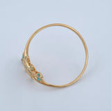 Anillo Lobelia 1.2gr / T6 1/2 / Oro Amarillo 18K $