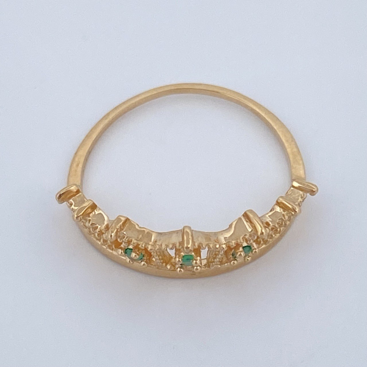 Anillo Tiara 2.15gr / T7 / Oro Amarillo 18K $