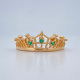 Anillo Tiara 2.15gr / T7 / Oro Amarillo 18K $