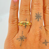 Anillo Tiara 2.15gr / T7 / Oro Amarillo 18K $