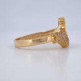 Anillo Astral 2.8gr / T5 3/4 / Oro Amarillo 18K $