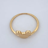 Anillo Raton 2.2gr / T6 1/2 / Oro Amarillo 18K $