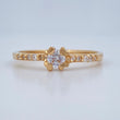 Anillo Cuatro Esquinas 1.9gr / T6 1/4 / Oro Amarillo 18K $