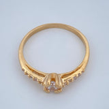 Anillo Cuatro Esquinas 1.9gr / T6 1/4 / Oro Amarillo 18K $