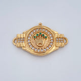 Herraje Corona RX 3.25gr / 2.8cm / Oro Amarillo 18K $