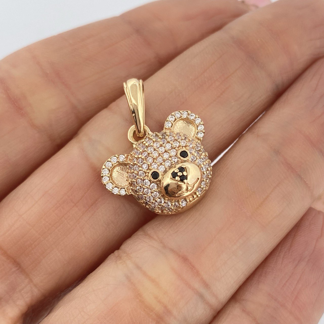 Dije Oso 2.8gr / 2.2cm / Oro Amarillo 18K $