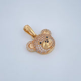 Dije Oso 2.8gr / 2.2cm / Oro Amarillo 18K $