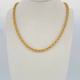 Cadena Lazo 7.80gr / 56cm / +3 Oro 18K $