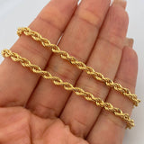 Cadena Lazo 7.80gr / 56cm / +3 Oro 18K $