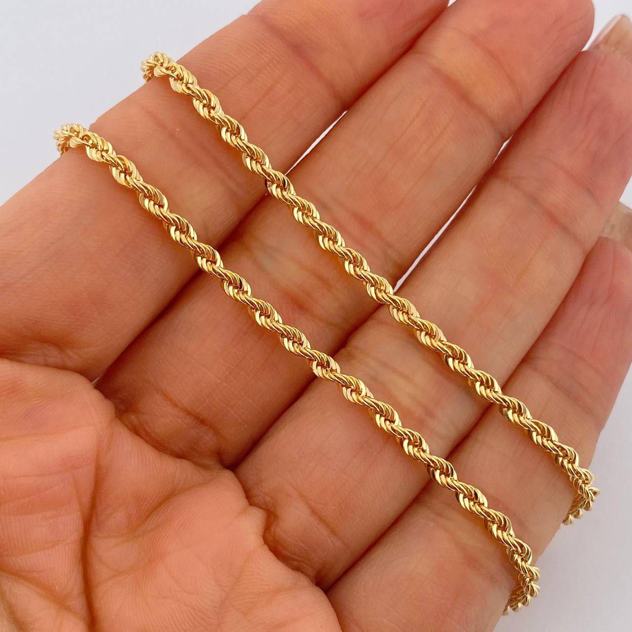 Cadena Lazo 5.2gr / 65cm / +3 Oro 18K $