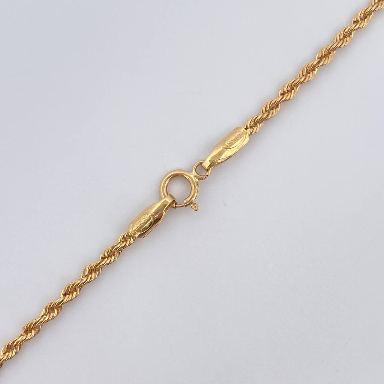 Cadena Lazo 2.1gr / 60cm / +3 Oro 18K $