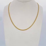 Cadena China 5.55gr / 60cm / +0 Oro 18K $
