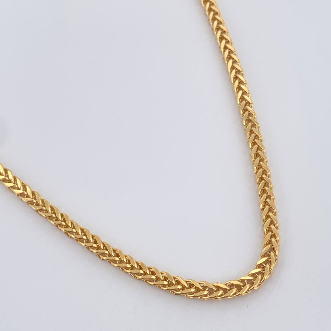 Cadena Franco 8.75gr / 60cm / +3 Oro 18K $