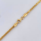 Cadena Franco 8.75gr / 60cm / +3 Oro 18K $