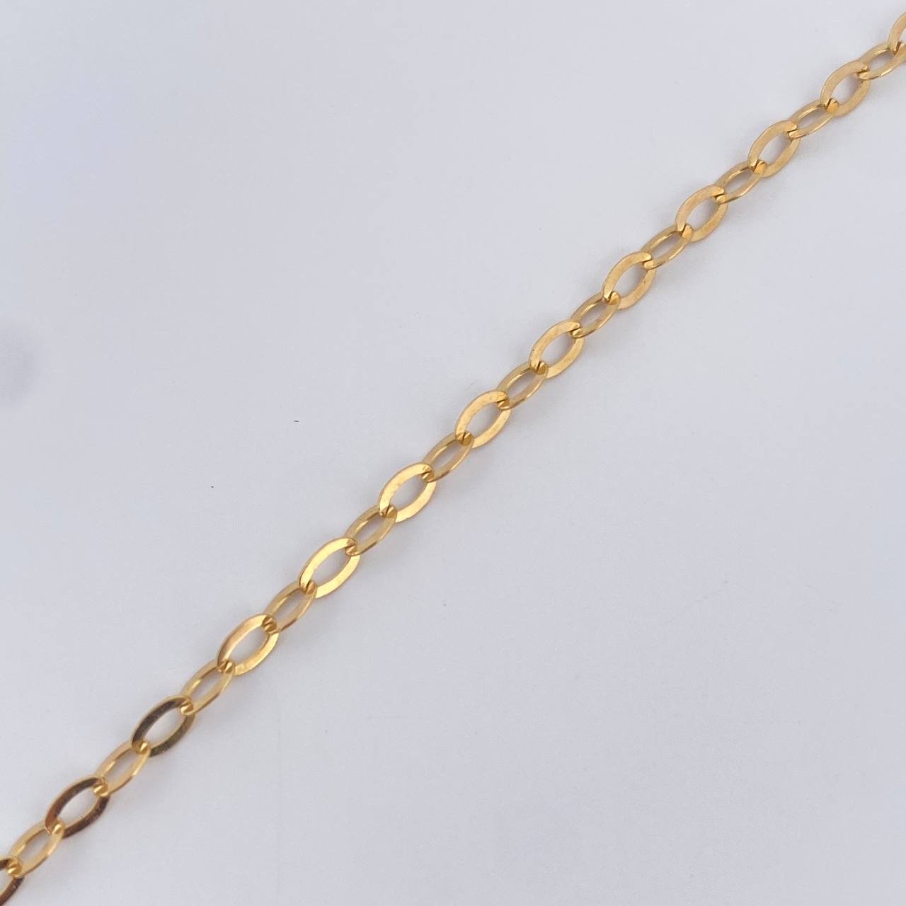 Tobillera Aro Seguido 2.05gr / 27.8cm / +3 Oro 18K $