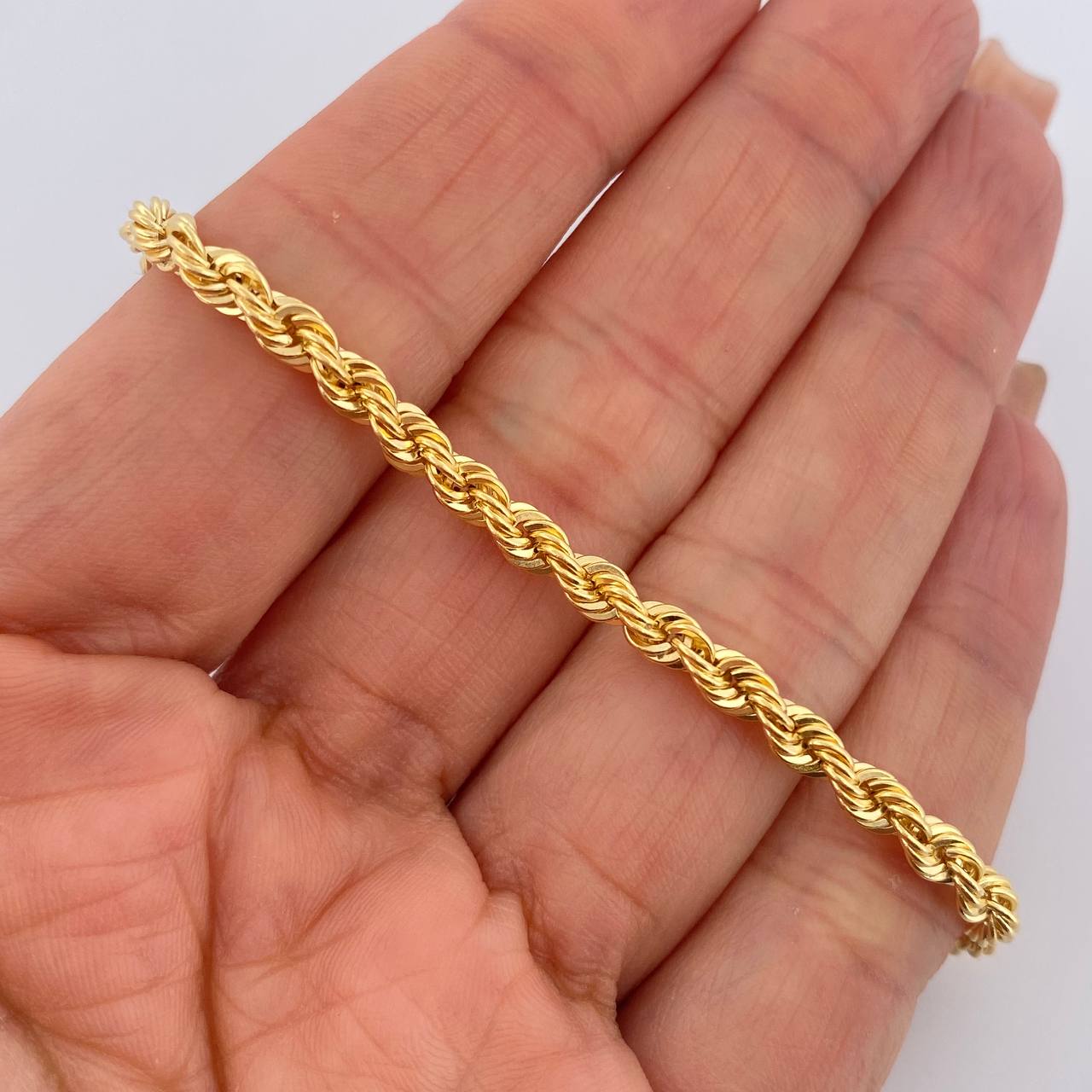 Pulso Lazo 3.95gr / 20cm / +3 Oro 18K $