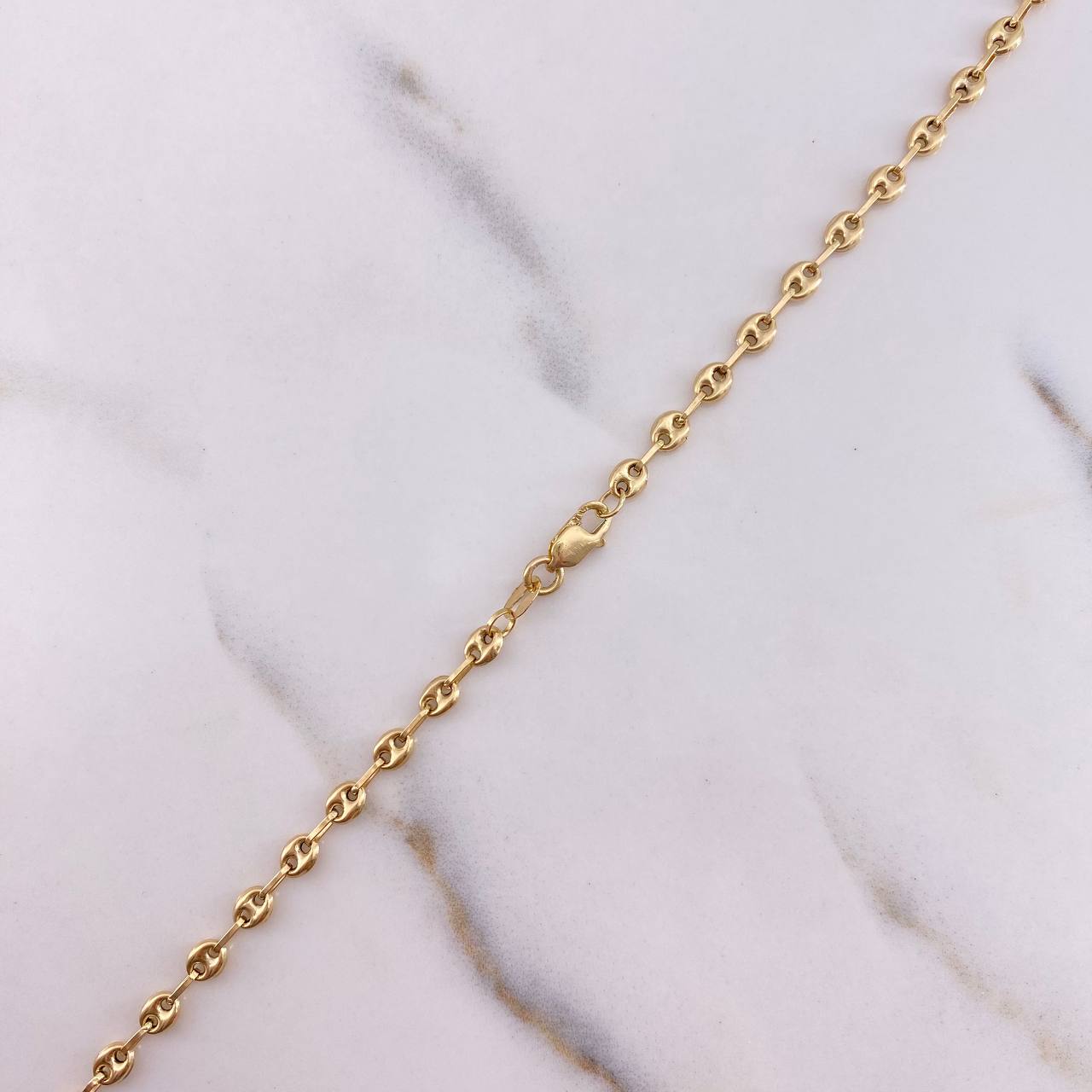 Cadena GC 7.2gr / 60cm / 3.1mm Oro Amarillo 18K $