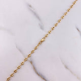 Cadena GC 7.2gr / 60cm / 3.1mm Oro Amarillo 18K $
