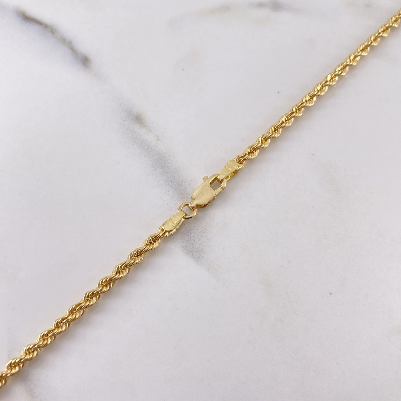 Cadena Lazo 7gr / 50cm / 3mm Oro Amarillo +3 18K #