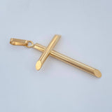 Dije Cruz 1.8gr / 4.8cm / Oro Amarillo 18K &