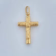 Dije Cruz Cristo 1.2gr / 3.2cm / Oro Amarillo 18K &