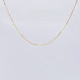 Cadena Aro Seguido 1.25 g / 50 cm / 0.9 mm Oro Amarillo 18K