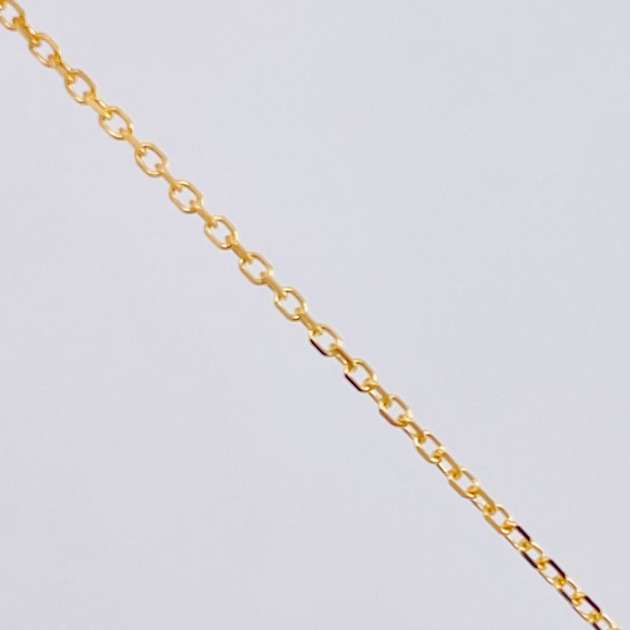 Cadena Aro Seguido 1.25 g / 50 cm / 0.9 mm Oro Amarillo 18K