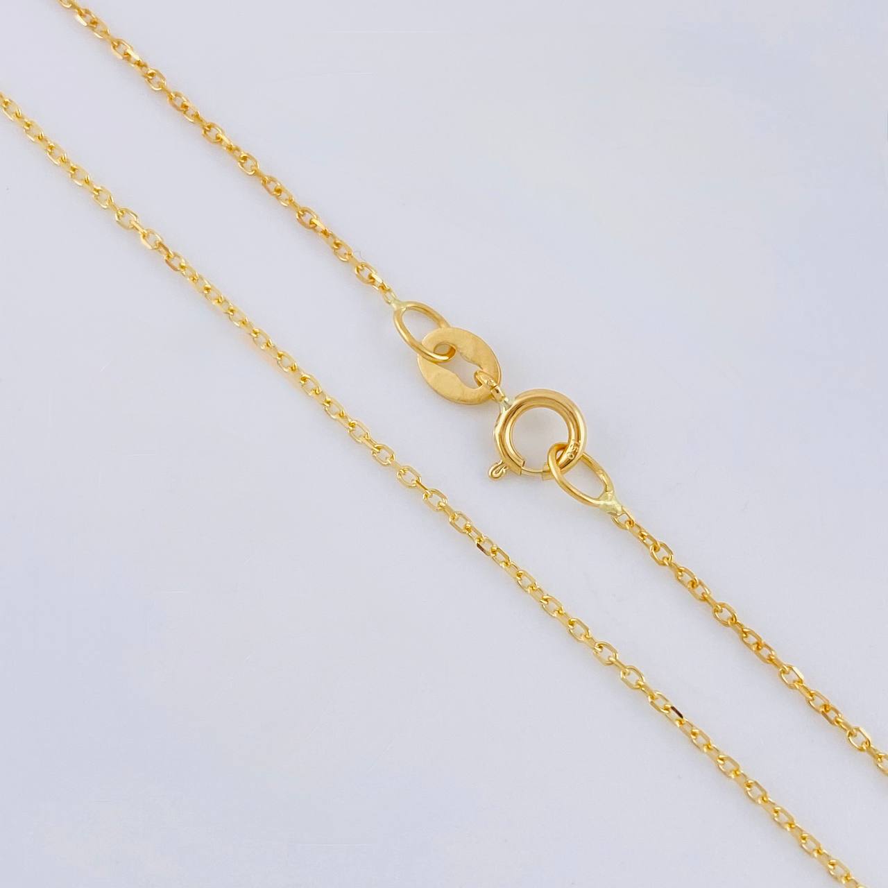 Cadena Aro Seguido 1.25 g / 49.6 cm / 0.9 mm Oro Amarillo 18K