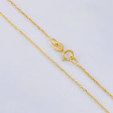 Cadena Aro Seguido 1.1g / 45cm / 0.3mm Oro Amarillo 18K