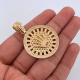 Dije Medalla Corona RX 9.2gr / 4cm / Oro 18K $