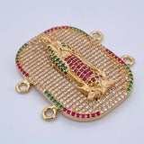 Herraje Virgen Guadalupe 9.9gr / 3.5cm / Oro 18K $