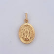 Dije Virgen de Guadalupe 1.15gr / 2.2cm / Oro 18K $
