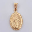 Dije Virgen Milagrosa 1.55gr / 3cm / Oro 18K $