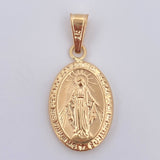 Dije Virgen Milagrosa 1.55gr / 3cm / Oro 18K $