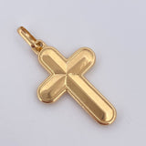 Dije Cruz Bizantina 1.65gr / 3.5cm / Oro 18K $