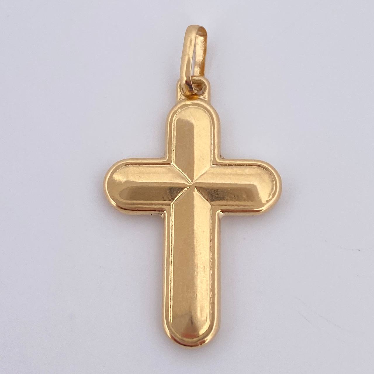 Dije Cruz Bizantina 1.65gr / 3.5cm / Oro 18K $