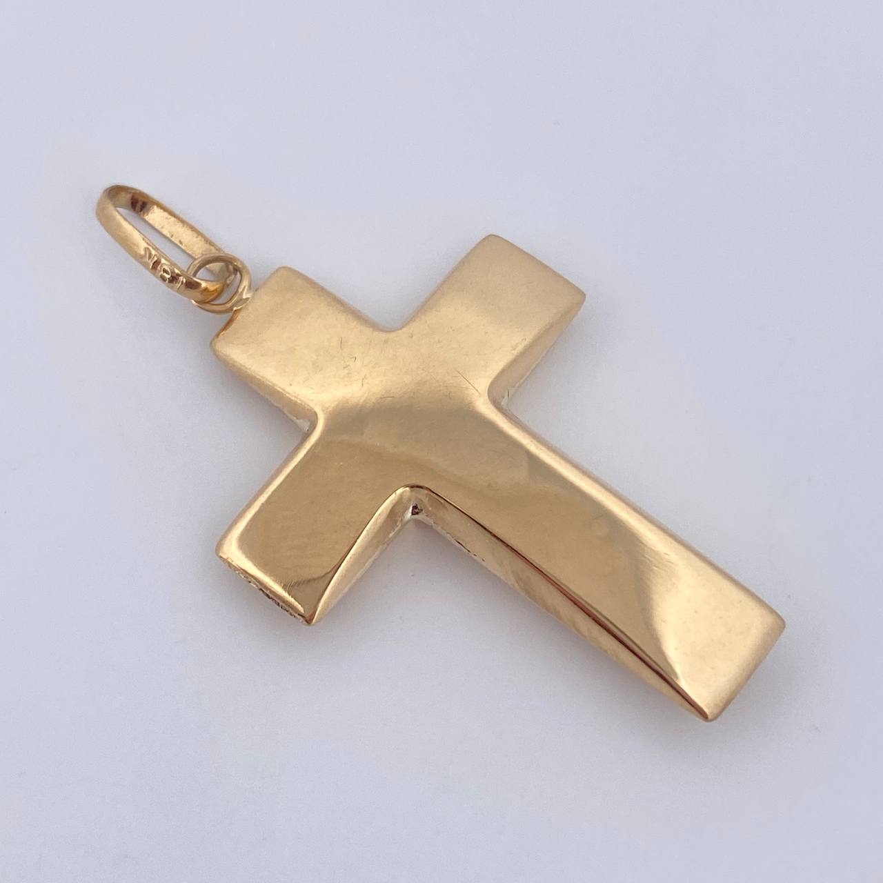 Dije Cruz 2.1gr / 4cm / Oro Amarillo 18K &