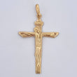 Cruz Cristo 1.45gr / 4.2cm / Oro 18K $