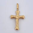 Dije Cruz Cristo 1.55gr / 3.5cm / Oro 18K $