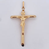 Dije Cruz Cristo 3.2gr / 6.3cm / Oro 18K $