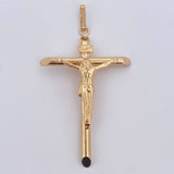 Dije Cruz Cristo 2.95gr / 6cm / Oro 18K $
