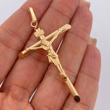 Dije Cruz Cristo 2.95gr / 6cm / Oro 18K $