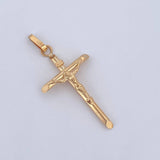 Cruz Cristo 1.25gr / 4cm / Oro 18K $