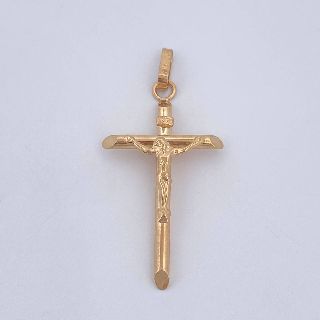 Cruz Cristo 1.25gr / 4cm / Oro 18K $