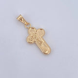 Dije Cruz Rostro Cristo 0.85gr / 2.8cm / Oro 18K $