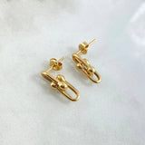 Topos Clips 1.65gr / 1.5cm / liso Oro Amarillo 18K ©