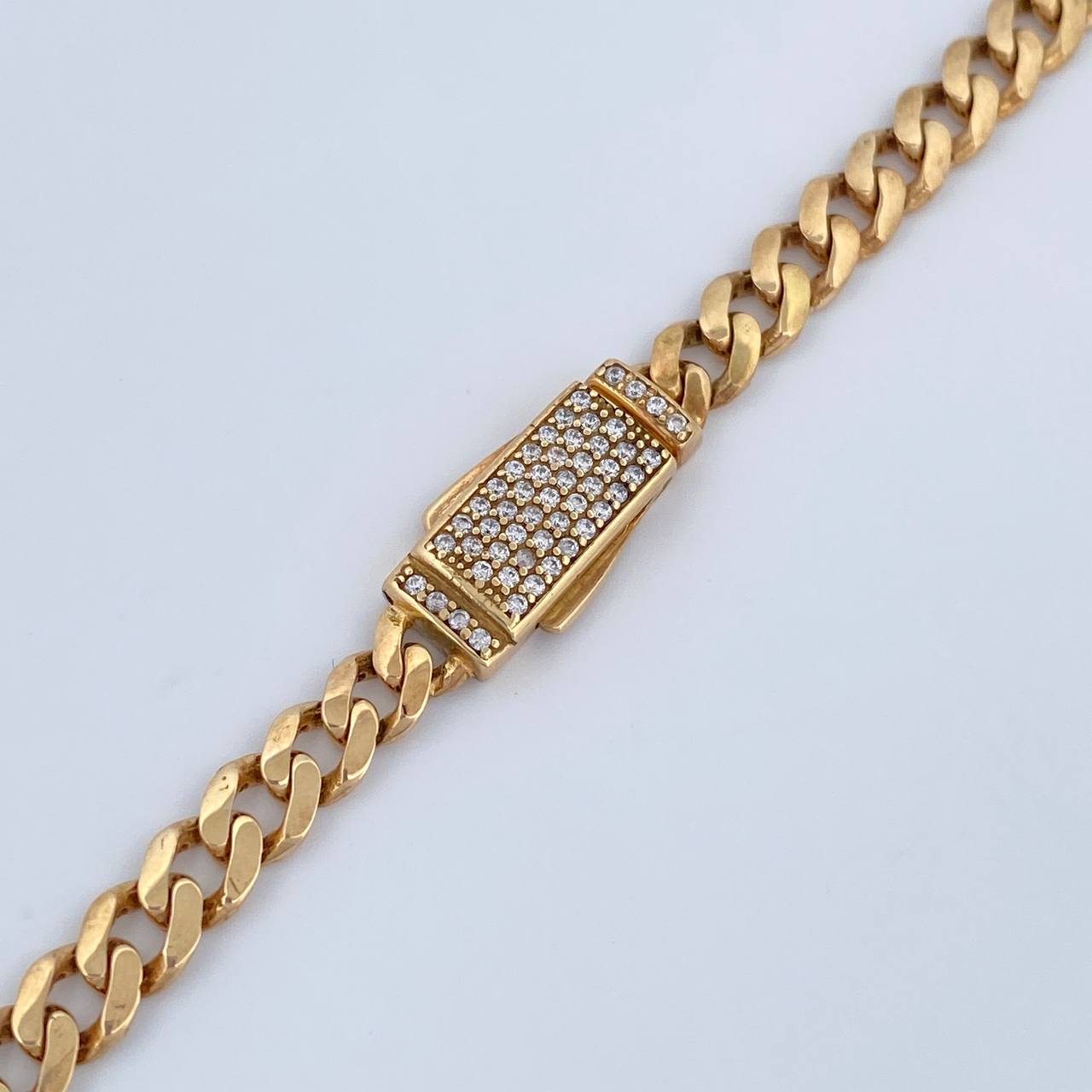 Cadena Cubana 18.3gr / 60cm / Nac.Esp. Oro 18K $