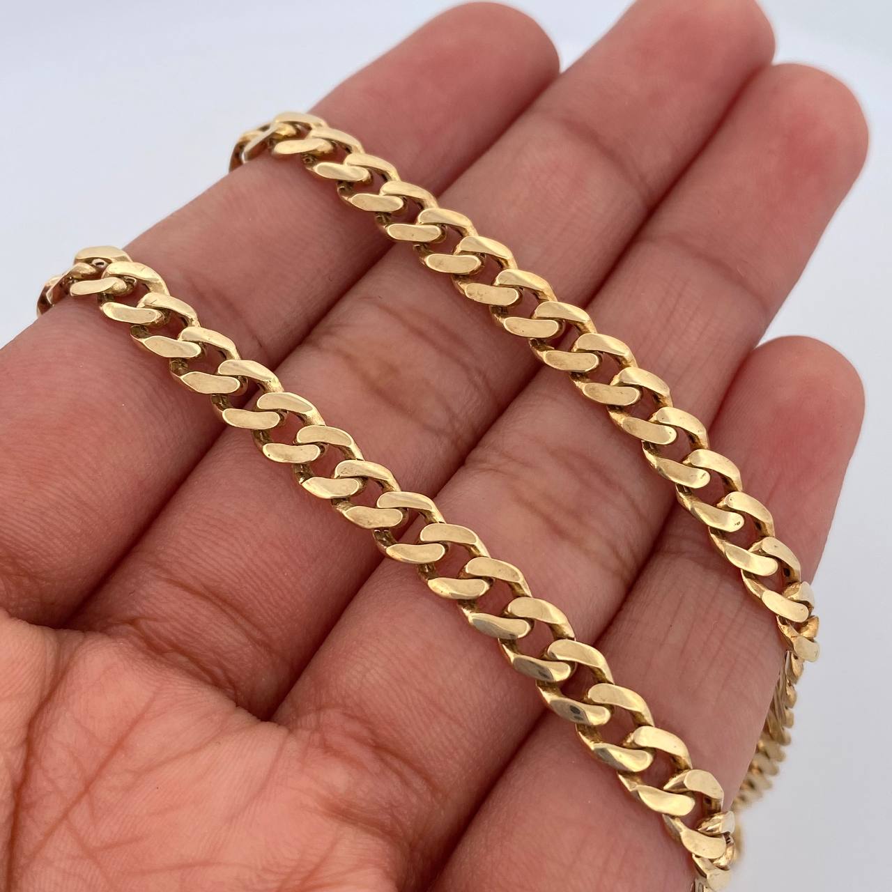 Cadena Cubana 19.1gr / 57cm / Nac.Esp. Oro 18K &