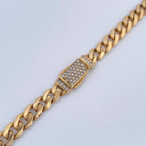 Cadena Cubana 25.9gr / 58.7cm / Nac.Esp. Oro 18K $